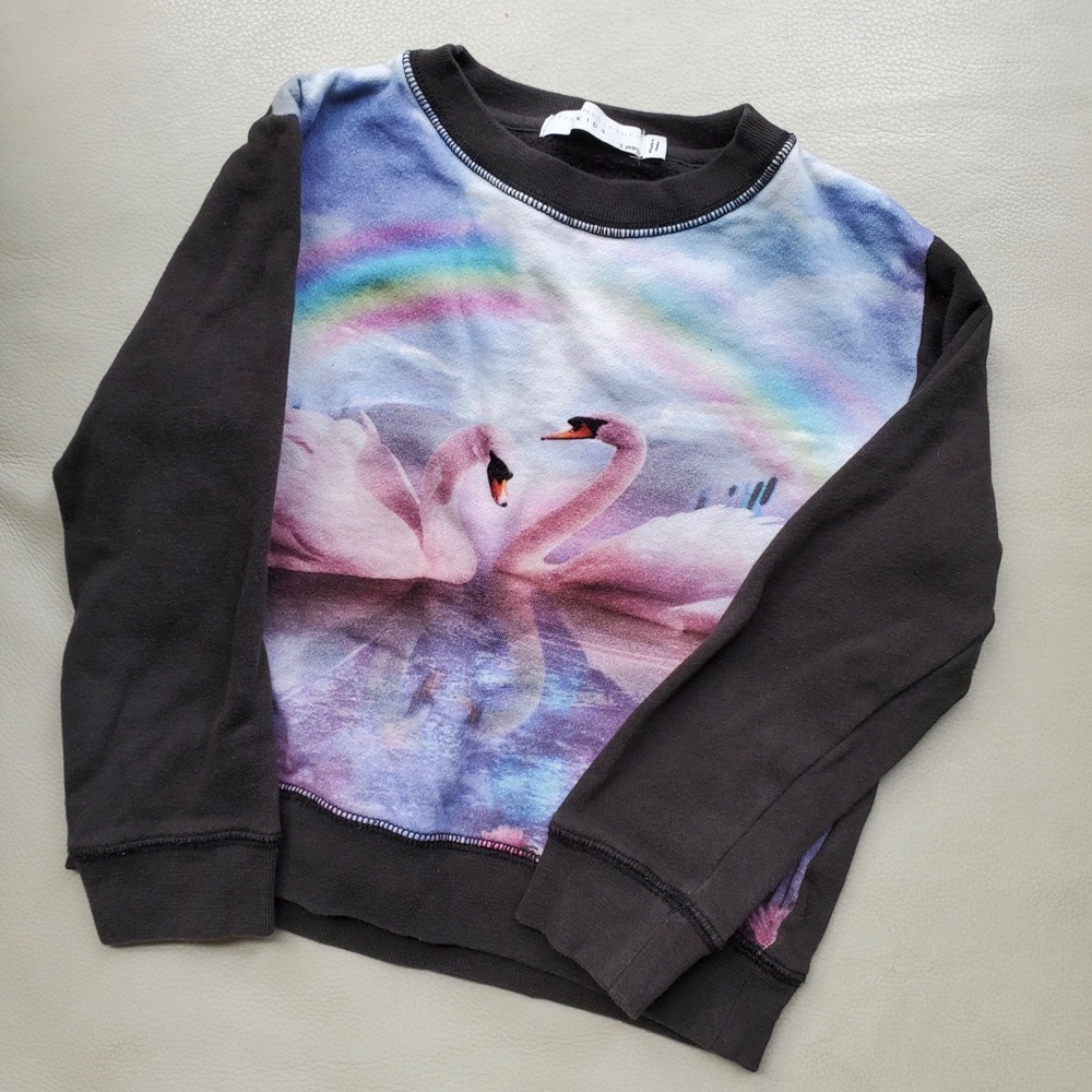 Girls Stella McCartney Swan Sweatshirt